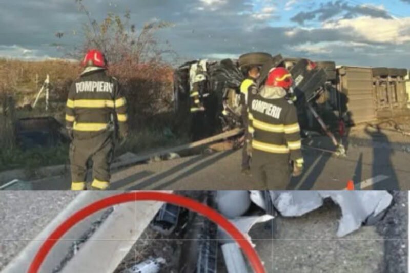 Denisa, 19 ani, moartă la Băltați după un impact frontal cu un TIR