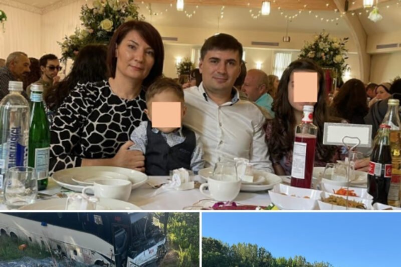 Familia Doncev, ucisă pe autostradă. Cinci morți, printre ei doi copii